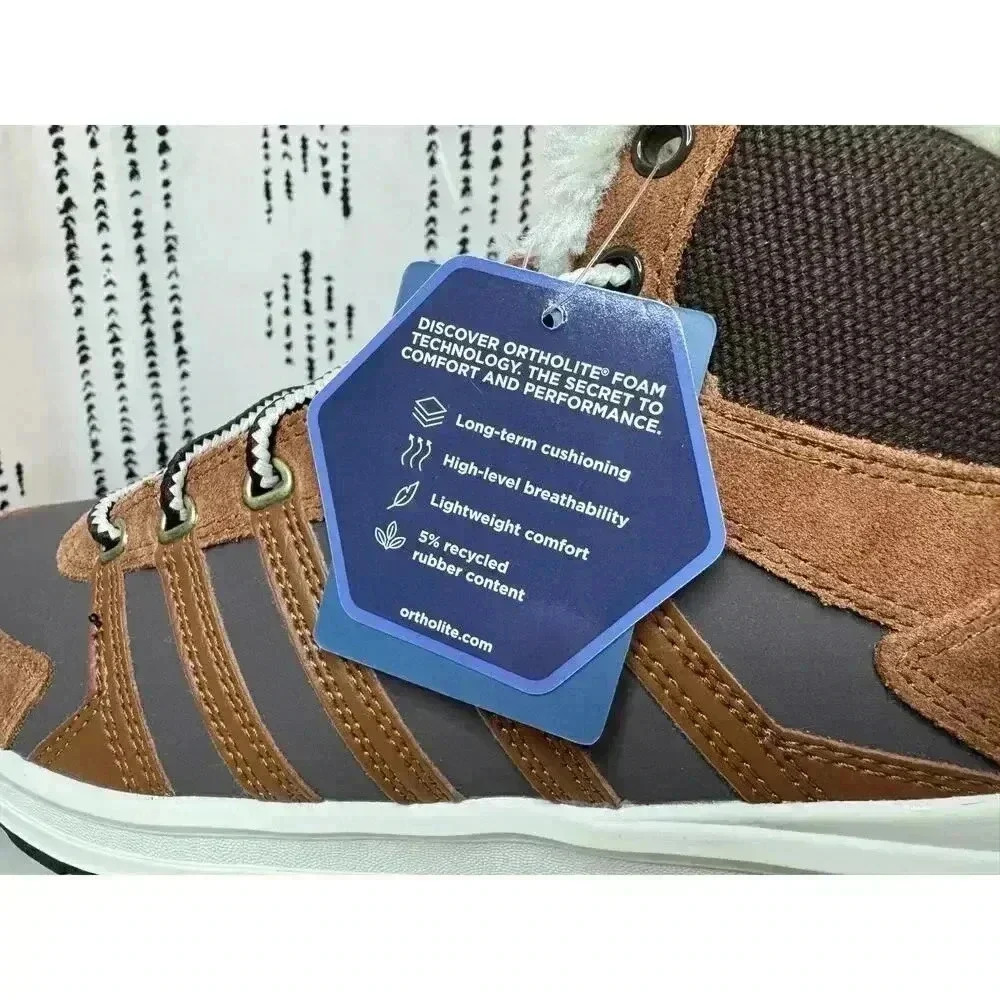 K-Swiss NWT Men’s Vista Trainer Mid Winter Sherpa Lined Size 8 Hike Outdoor Gorp - Picture 12 of 13